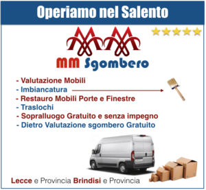 RITIRO MOBILI USATI CASARANO