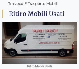 Ritiro Mobili Usati Prato e provincia
